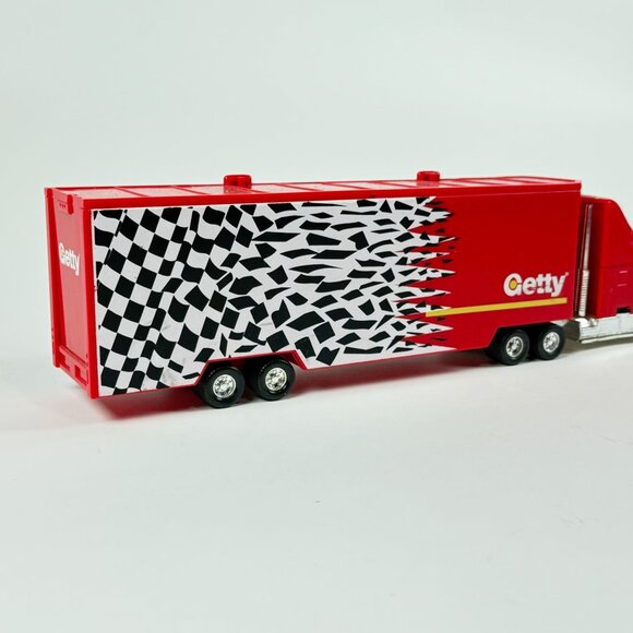 Getty 1998 Multi-Race Car Transporter Truck - 5th In Series Collection Holiday - Picture 3 of 11
